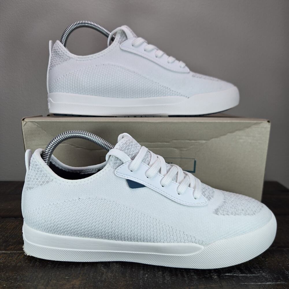 Vessi Weekend 1.5 Sneaker Womens Size 9 Waterproof Shoes Marble White